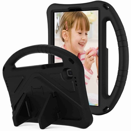 Kids Case for Samsung Galaxy Tab A7 Lite 8.7" Tablet, Dteck Kid-Safe Shock Proof Light EVA Foam Cover Rugged Protective Handle Stand Heavy Duty Case for Galaxy A7 Lite 2021 (SM-T220/T225), Black