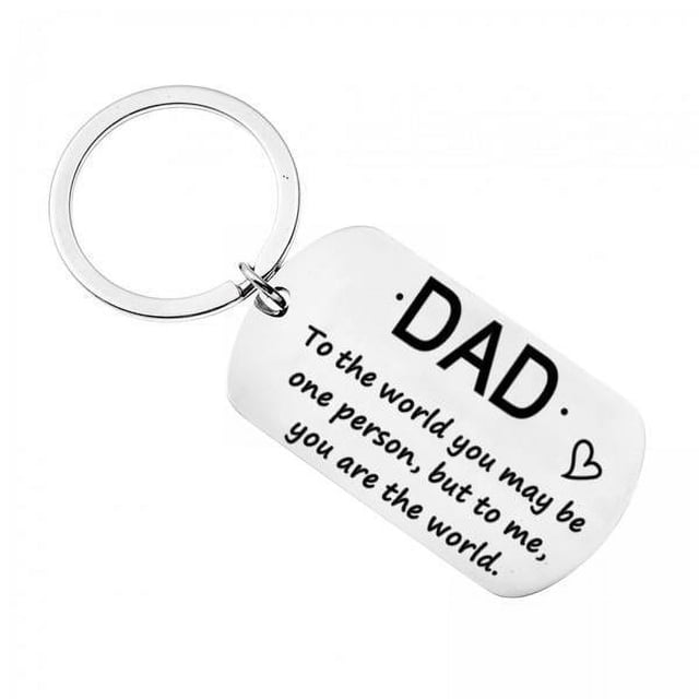 4xRegalo Del Día Regalo Para Papá De Hija Llavero Para Papá Aniversario Del Esposo
