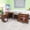 Teak, variant on Kangaroo Aussie Ii Sewing Cabinet And Table W/ Lift, 2 Finishes