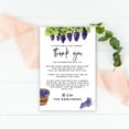 thumbnail image 3 of Koyal Wholesale Grapes Vineyard Winery Wedding Thank You Place Setting Cards for Table Reception, Bridal Shower, 56-Pack, 3 of 5