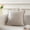 Cream, variant on Decorative Throw Pillow for Sofa Bed Chair, Minimalist Solid Accent Cushion with Piped Edge for Modern Home Comfort and Styling