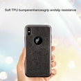 thumbnail image 2 of SOATUTO iPhone Xs Case, Bling Slim Hybrid Soft TPU and Glitter Layer Case Shockproof Non-Slip Glitter Full Body Protective Anti Scratch Case for iPhone X iPhone XS 5.8 inch for Women / Girls - Black, 2 of 6