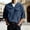 BU1, variant on Shirt for Men Short Sleeve Corduroy Crewneck Henley Shirts Basic Blue Shirt Mens Gym Shirts