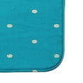 thumbnail image 2 of Simply Daisy 34" x 21" Plush Microfiber Turquoise Dorothy Dot Bath Mat, 2 of 3