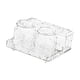 thumbnail image 5 of Juego de portacepillos de dientes y vasos, organizador de baño, elegante juego de accesorios de baño Claro, 5 of 9