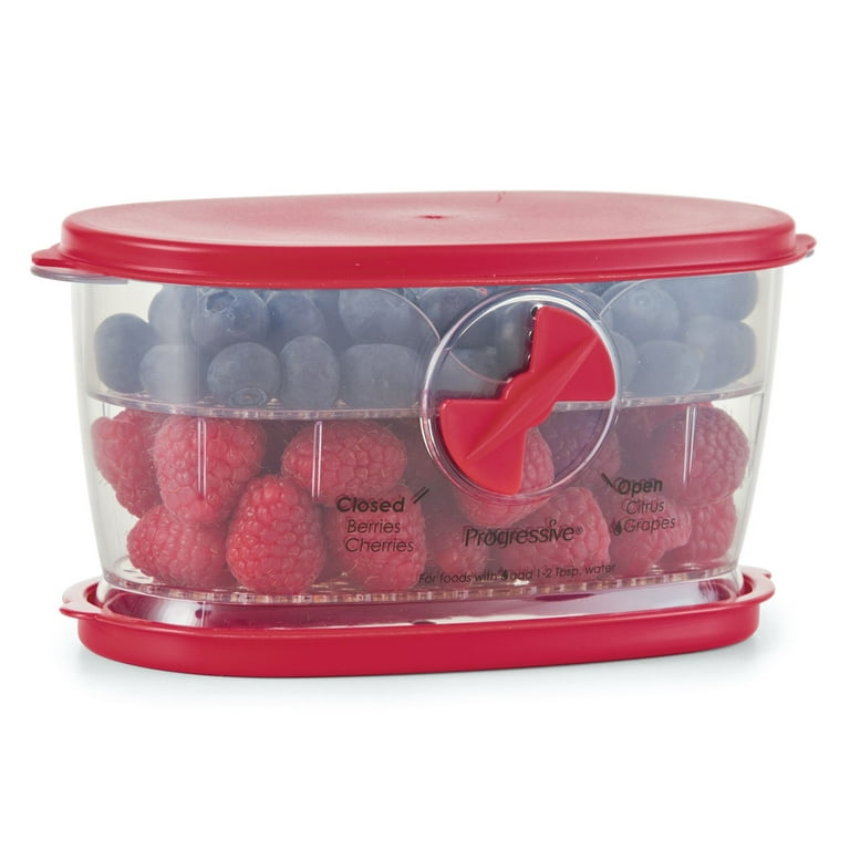 shopwithgreen 2 Pack 68oz Berry Keeper Container, Fruit Produce