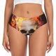 thumbnail image 1 of Fotbe Satanic Skull Calzones Estampados para Mujer – Ropa Interior de Algodón, Cómoda, Suave y Elástica-X-Small, 1 of 6