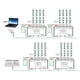 thumbnail image 5 of Decodificador DMX de 12 canales, driver de tira de luz LED AZIMOM RGB dmx512 decodificador atenuador, 5 of 8