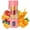pink, variant on Portable Juicer, USB Electric Blender, Portable Mini Blender for Shakes and Smoothies, 380ml Juice Blender with Six Blades Ideal for Blending
