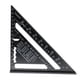 thumbnail image 2 of Ángulo Métrico Triángulo Cuadrado Regla Aleación de Aluminio Prolongador Medición de Precisión de 7 Pulgadas Instrumento kusrkot Regla triangular de aleación de aluminio, 2 of 8