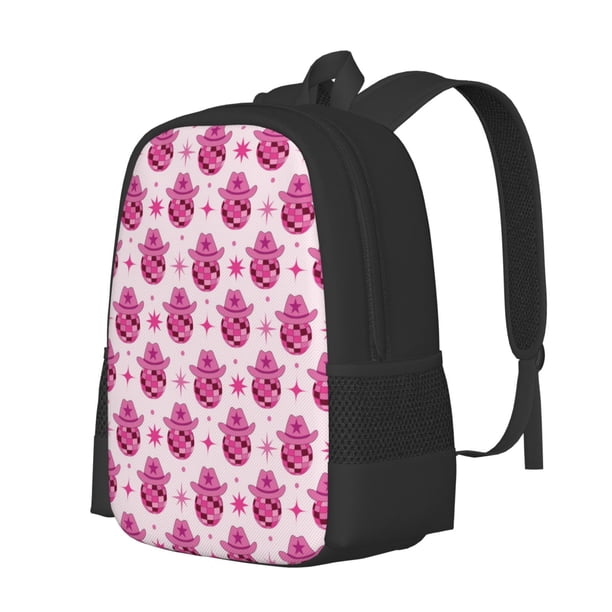 Balery Groovy Pink Disco Balls Mochila para hombre y mujer - Tela Oxford 600D resistente - Gran capacidad, resistente al agua, ideal para la escuela, viajes y senderismo
