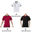 thumbnail image 3 of tredstone Chef Jacket Men Chef Coat Skin Friendly Chef Uniforms O-Neck Cheap Short Sleeve Tops Bakery Cooking Clothes Work Wear White XXXL, 3 of 5