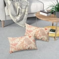thumbnail image 6 of Vintage Floral Bird Lumbar Pillow Covers 12x20 Inch Set of 2 Coral Flowers Leaves Decorative Throw Pillows for Couch Chinoiserie Pillow Cases Home Decor for Sofa Bed Porch Living Room Outdoor, 6 of 6