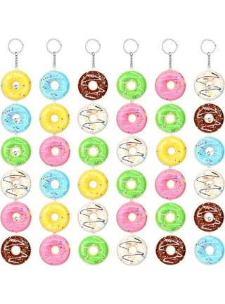 NOLITOY 20pcs Key Chain Donut Bulk Keychains Playhouse Accessories Teen  Party Favors Keychain Bulk Keychain for Kids Bulk Earrings Girl Jewelry