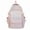 Pink, variant on Y2K Kawaii Backpack 17.72" Nylon Coquette Bow Design for College Travel (Pink)