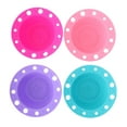 thumbnail image 1 of 4 piezas de silicona para limpiar brochas de maquillaje, cuenco para lavar brochas cosméticas, herramienta de limpieza, 1 of 13
