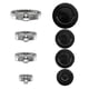 thumbnail image 3 of Universal Burner Crown Flame Cap Oven Stove Hob Gas for ,Flame Burner Cap Crown Fits All Medium S, 3 of 5