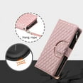 thumbnail image 7 of Dteck Zipper Wallet Crossbody Strap Case for Google Pixel 7 Pro,Magnetic Leather Card Slots Cash Pocket Case Shockproof Kickstand Cover with Shoulder & Wrist Strap,Rosegold, 7 of 7