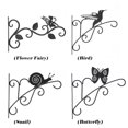 thumbnail image 2 of Soportes decorativos para colgar macetas de hierro forjado caracol Sywqhk Libre de BPA, 2 of 7