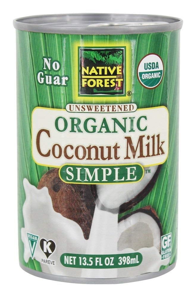 Native Forest Organic Unsweetened Coconut Milk Simple -- 13.5 fl oz Pack of 4