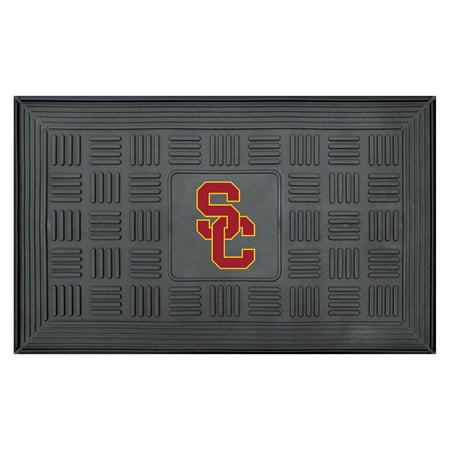 Decal Medallion - NCAA University of Southern California Trojans 3-D Team Medallion Vinyl Door Mat