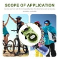 thumbnail image 3 of Mobutofu Green Snowboard Lock with Plastic Cable for Portable Anti Theft Security and Outdoor Use, 3 of 6