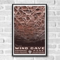 thumbnail image 2 of Wind Cave National Park Vintage Travel Poster / Postcard WPA Style Retro Art Print, 2 of 4