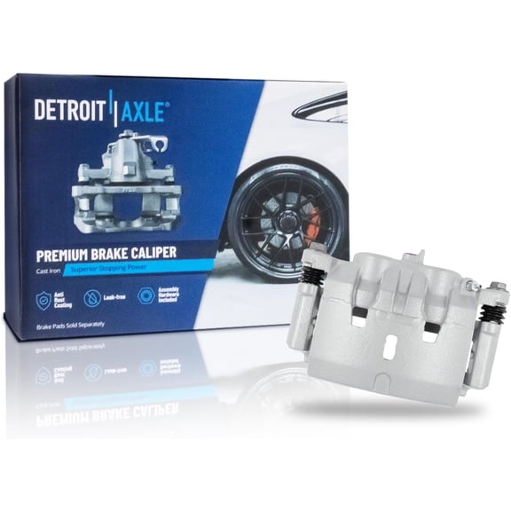 Detroit Axle - Front Left Brake Caliper for 2018-2020 Buick Enclave, Brake Caliper with Bracket 2017-2020 Cadillac XT5 2020 XT6 Replacement Brake Caliper