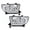 Clear lens Chrome Housing Clear Reflector, variant on CROSSDESIGN Chrome Headlights Assembly Fit for Toyota Tundra 2007-2013/Sequoia 2008-2017