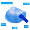 3PCS Snoring Mouthpiece Prevent Teeth Grinding Silicone Health Sleeping