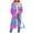 Rendering Print-Purple, variant on Gamivast Women 's Fleece Lined Jackets Rendering Print Long Zip up Hoodies with Pockets Long Sleeve Drawstring Winter Coats Loose Casual Hooded Outerwear Fall Fashion Outfits