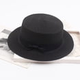 thumbnail image 2 of WEIYLL Chapeau de Soleil pour Femmes Robe de Douche Pare-Soleil Mariage Grand Fleur Protection Solaire Plage Haut Plat Rétro, 2 of 3