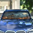 thumbnail image 4 of Qxltty Flying Witches Car Windshield Sunshades Foldable UV Rays Sun Visor Protector Keep Your Vehicle Cool 55×27.6in, 4 of 8