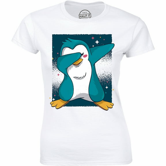 Cute Penguin Winter Dabbing Dab - Hip Hop Women's Gift T-Shirt