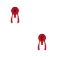thumbnail image 4 of Langgg Support de Tube de Tête Pliant pour Guidon de Fourche avant Attrape-Poignet Crabe Fixation Résistante à l'Usure pour Boucle Pièces de Vélo Rouge 2ensemble, 4 of 6