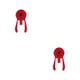 thumbnail image 2 of Toystoory Manillar Headpost Ajustable a prueba de herrumbre Catcher Cangrejo Encuadernación impermeable Hebilla de fijación Piezas de ciclismo Rojo 2Conjunto, 2 of 6