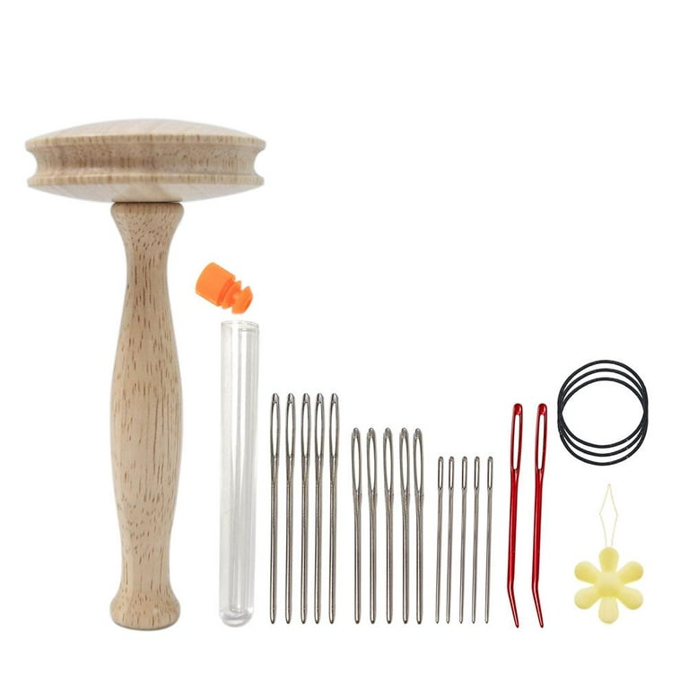 wooden darning egg loom tool kits
