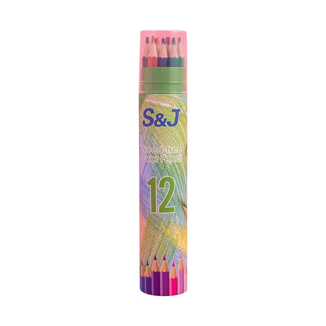 zhangmingg Artist Grade Colored Pencils Set for Drawing Sketching and Blending with Soft Core Smooth Laydown