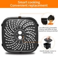 thumbnail image 3 of GCQ Air Fryer Replacement Parts for PowerXL 4 QT Digital Air Fryer, 7.56 × 7.56 IN Air Fryer Tray Accessories Rack Grill Pan Grill plate Crisper Plate, 3 of 7