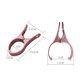 thumbnail image 2 of Clip de aluminio CHAO Pinza para ropa grande y resistente Oro rosa, 2 of 3