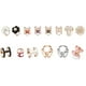 thumbnail image 5 of Jumpingount Broches de mujer con forma de Camelia y perlas, bufanda tricíclica, hebilla para chal Ropa, zapatos y accesorios Miscelánea Diamante 3 anillos, 5 of 6