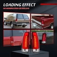 thumbnail image 4 of C-Bar LED Red Tail Lights Set For 88-99 Chevy GMC C10 C/K Silverado Tahoe Sierra, 4 of 10