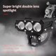 thumbnail image 2 of Par Faros De Lupa Alta/baja Spot Luz Para Auto Moto 120w, 2 of 8