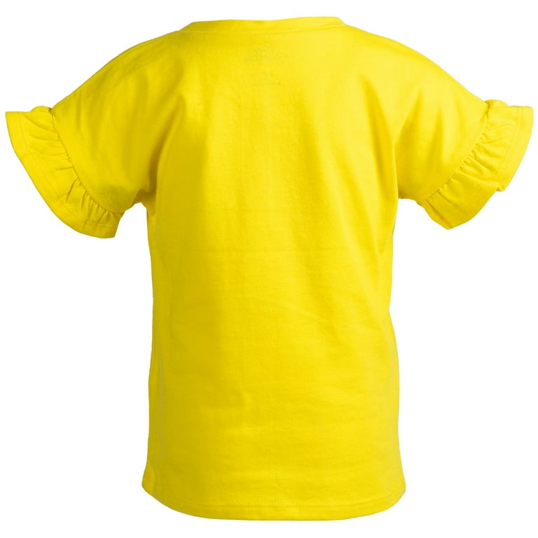 yellow childrens t shirt