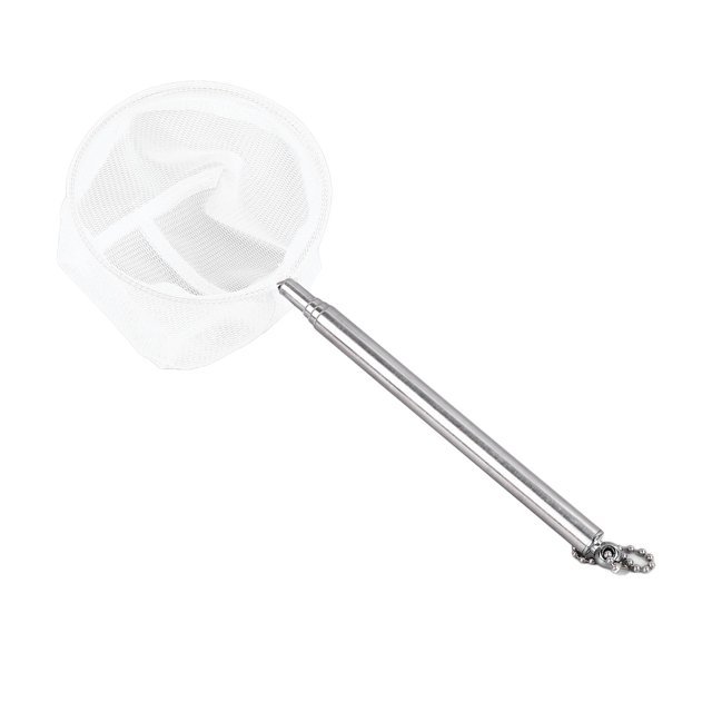 Petit Filet de Pêche, Manche Télescopique Multifonctions en Acier Inoxydable pour Filet de Pêche pour Poisson
