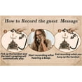 thumbnail image 4 of RDYMONKEY Retro Audio Guest Book Phone - Record Voice Messages for Wedding, Birthday & Special Events, Vintage Keepsake Gift with 8GB Storage, 120H Recording, 4 of 13
