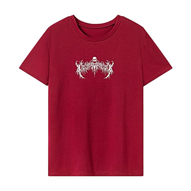 Camiseta para mujer verano simple clásico cómodo cuello redondo camiseta para senderismo femenino SG