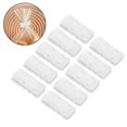 thumbnail image 3 of KAKOWELY 10 Pcs Pinces à Sacs sous Vide Polyvalentes Faciles à Utiliser Pinces de Compression à Fermeture Éclair pour Emballage Vêtements Literie Accessoire de Stockage Alimentaire 1.18"X0.51"X0.2", 3 of 5