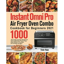 Keto Instant Omni Pro Air Fryer Oven Combo Cookbook Walmart