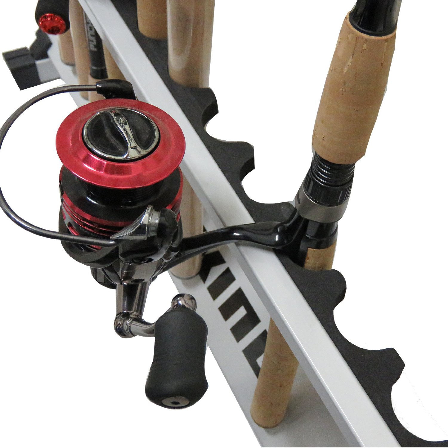 KastKing Rack 'em up Fishing Rods Holder - 2015 ICAST Best of Show Award  Winner - Portable Aluminum Fishing Rod Racks - 24 Rod Rack/ 12 Rod Rack for  Freshwater Rods 